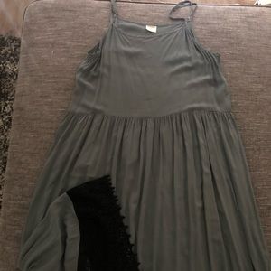 Oversized tank top dress